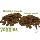 Yoggies , KURACIE + HOVÄDZIE mäso, MINIGRANULE lisované za studena 4kg