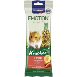 Vitakraft pochúťka pre škrečky Emotion Kräcker ovocie 2 ks